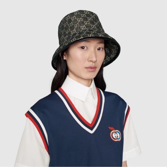 GUCCI GG BUCKET HAT UNISEX - Picture 3 of 13